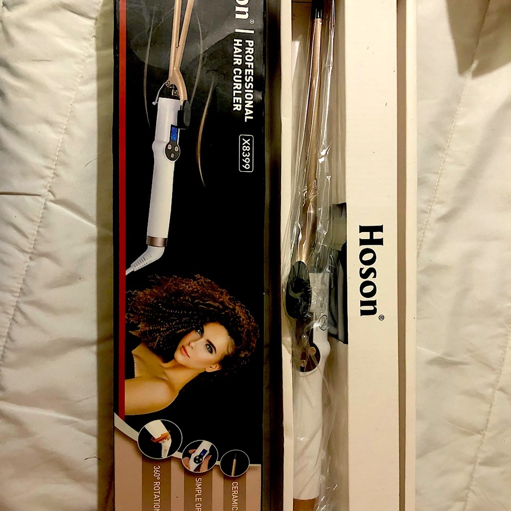 Hoson professional 1/4’ curling wand New In Box